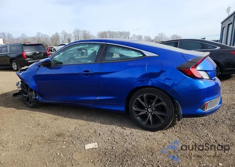 2020 Honda Civic Sport из США, поврежденный, VIN 2HGFC4B81LH302250